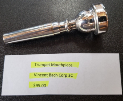 Vincent Bach Corp 3C (Trumpet Mouthpiece) Nice! | eBay Vincent Bach Corp 3C (Trumpet Mouthpiece) Nice! | eBay