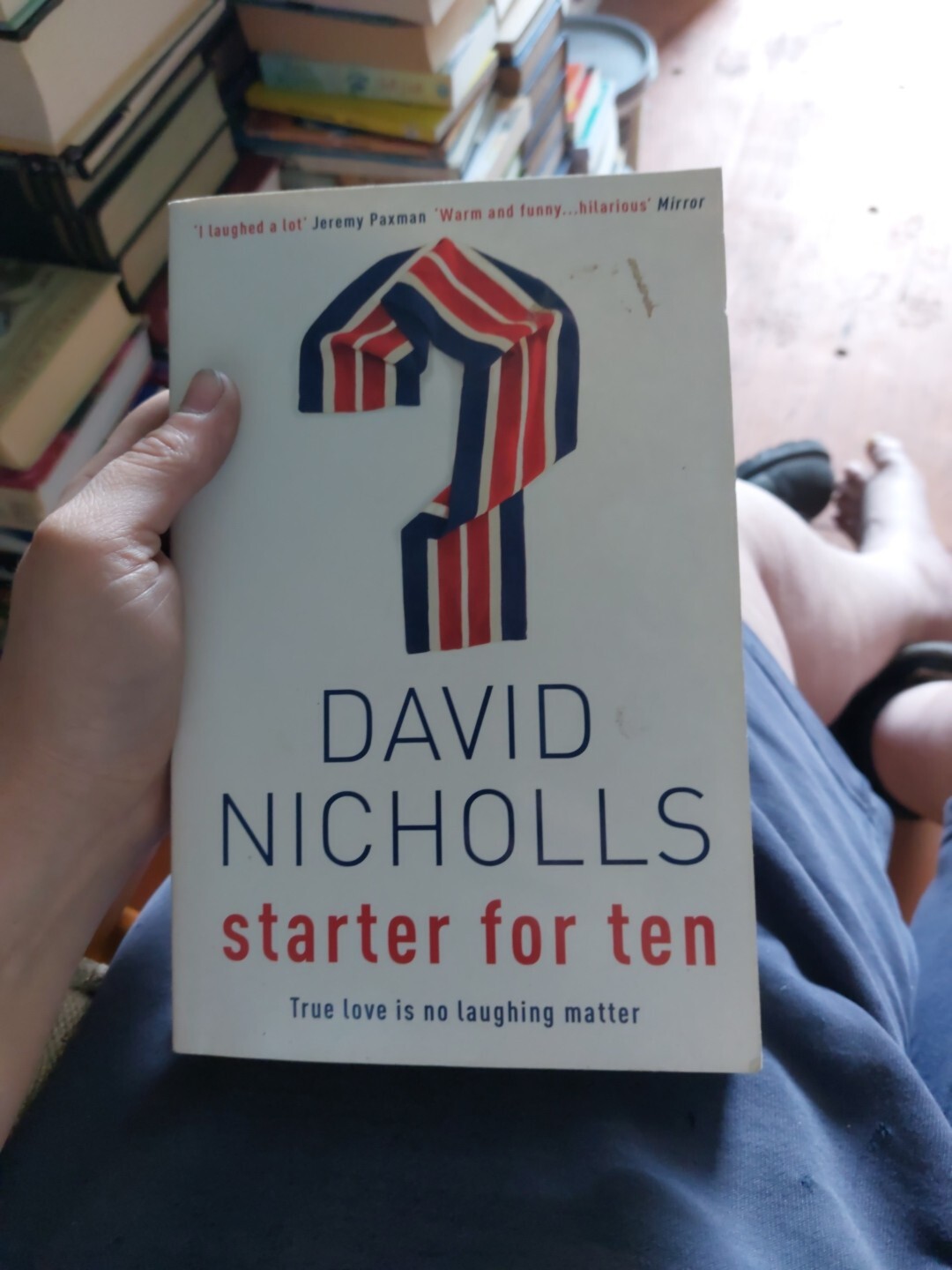 STARTER FOR TEN SSTPB, David Nicholls, Used; Good Book