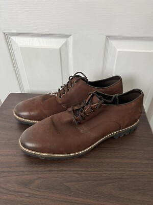 Cole Haan Tan Leather Oxford Shoes Size 12 Cole Haan Grand OS Oxford Shoes Mens Size 12 Brown Leather  main image 2