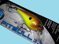 MISTAKE Berkley Pitbull 5.5 - Black Silver -BHBPB5.5-BSV Crankbait NIP   D22