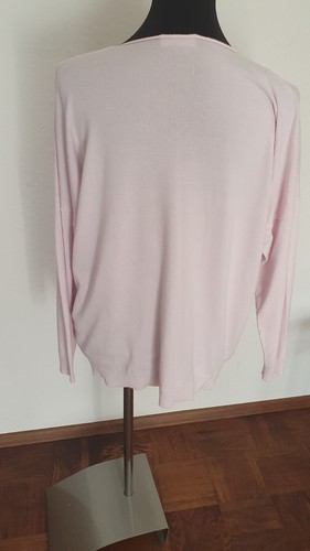 Via Code Paris Pullover Gr. M OVERSIZE rose - Bild 3 von 5