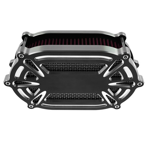 Stage 1 Air Cleaner Filter Red Intake For Harley Touring 2017-24 Softail 18-2024 - Picture 4 of 8