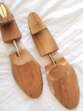 J  M/Florsheim Cedar Wood Shoe Tree Form Amputee Vintage Sizes Large  Medium