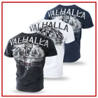 T-Shirt DOBERMANS AGGRESSIVE Mens Valhalla Viking Drakkar Odin Thor Wiking TS204