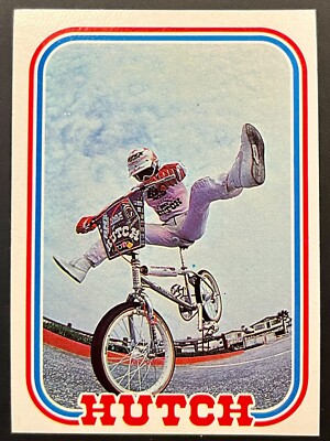 1984 Donruss BMX Card Series - #11 Hutch Michael Joseph Buff  