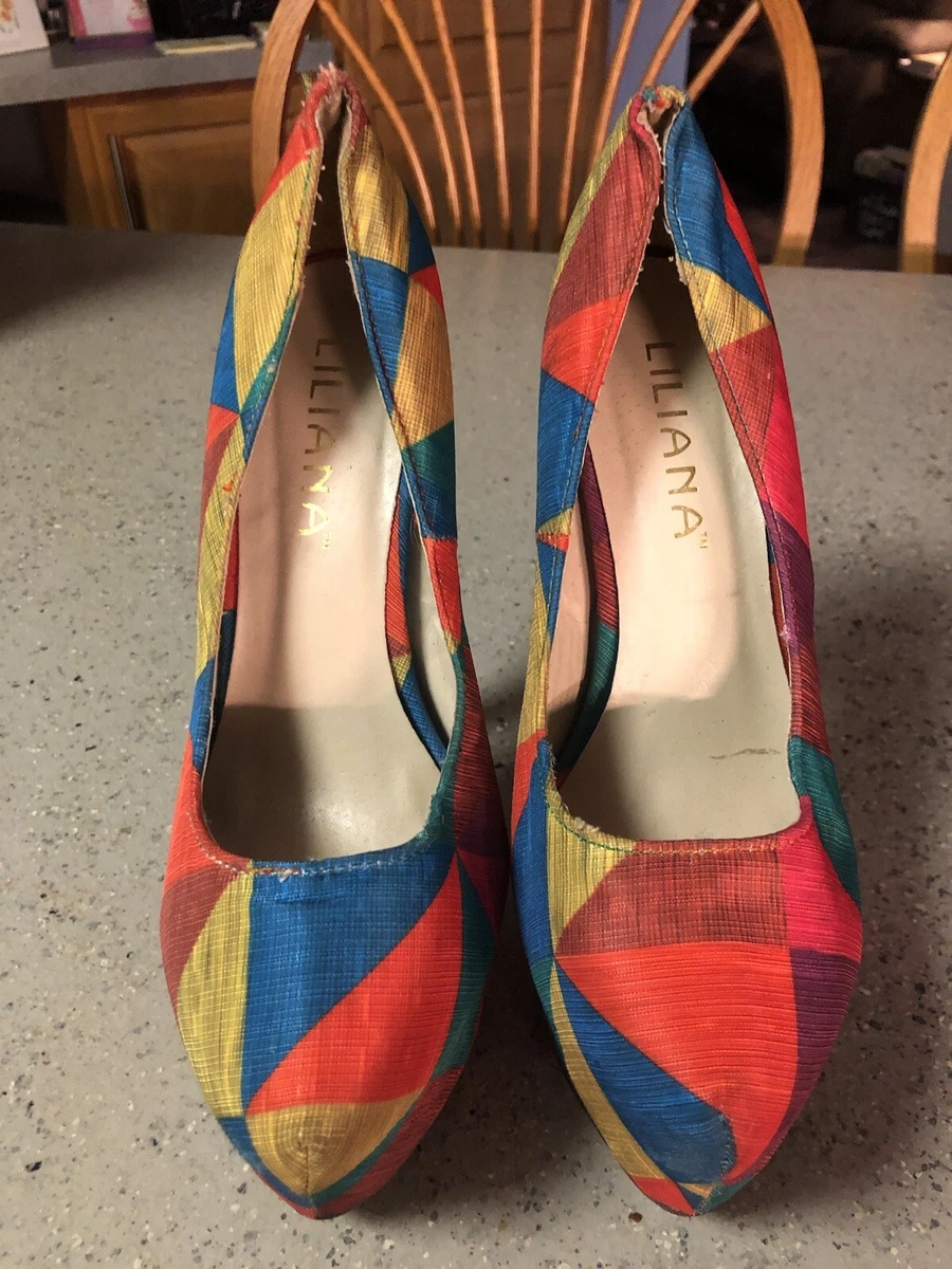 Liliana multicolor hotsell heels