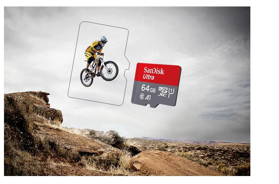 5 Pack Sandisk Ultra 64GB Micro Cards SDXC UHS-I 100MB/s U1A1 C10 +  Adapter - Image 3 of 4