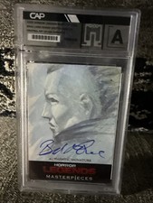 2025 Horror Legends Sketch Card 1/1 Auto Brad Lorre Art By Quirante