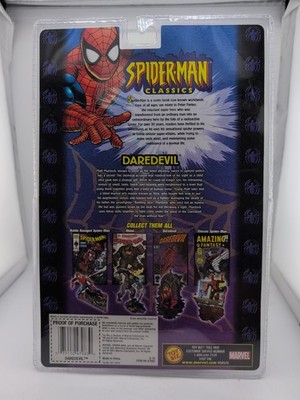 2001 Toy Biz Marvel Spider-Man Classics Serie II DAREDEVIL W