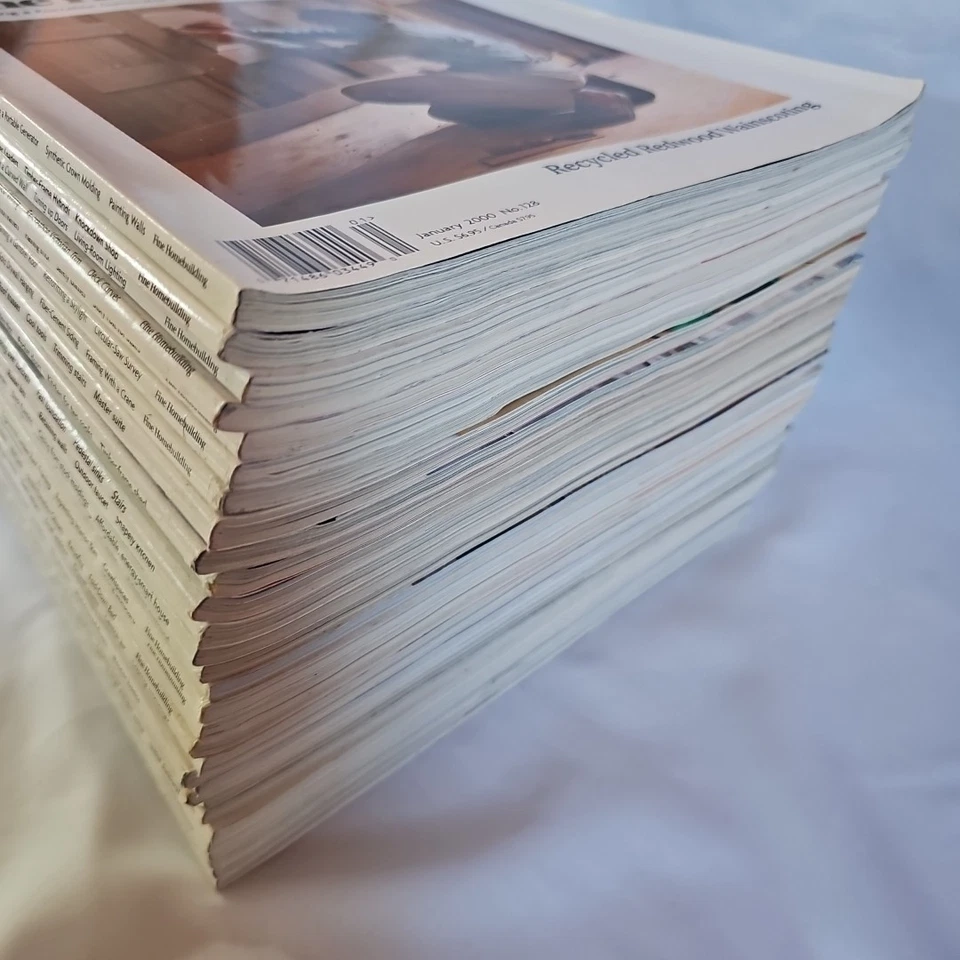 Lot of 30 Fine Homebuilding Magazines - Good Condition - Fast Shipping Foto 2 de 4