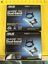 Wireless Card, ASUS PCIe DUAL BAND w/ Upgraded Intel AX210 Wireless 6E/ BT v5.3