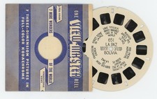 La Paz Bolivia 1940's HL Style View-Master Reel 651