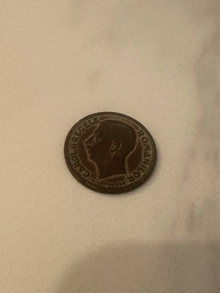 1930 Romania 20 Lei, Carol II Coin, London Mint, Nickel-Brass KM#51 - Image 4 of 4