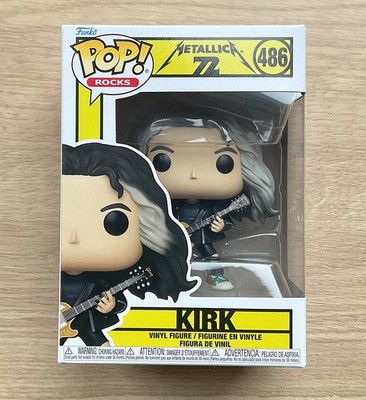 Funko Pop Rocks Metallica 72 Seasons Kirk Hammett #486 (Box Damage) + Protector