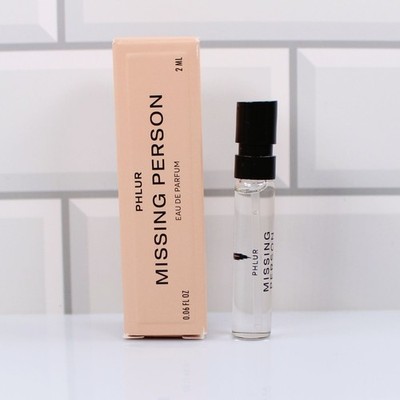 Phlur Missing Person Eau De Parfum 2ml Travel Spray Mini Perfume