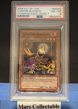 YUGIOH CP07-EN005 LONEFIRE BLOSSOM SUPER RARE HOLO FOIL PSA 8 NM-MT #28626437