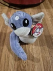 Vintage KFC Pokemon Dratini Plush Beanie Stuffed Toy #147 w/ Tag 1998