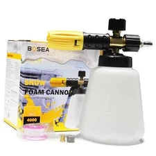  Foam Cannon for Pressure Washer - 4000PSI Adjustable Car Soap Dispenser for 