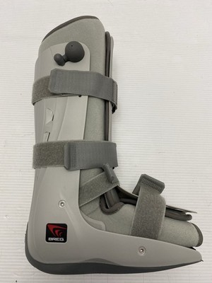 Bregg Genesis Sz Small 4 Strap Walker Boot-Gray Air pump