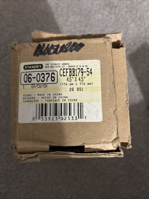 #ad #ad The Stanley Works CEFBB179 54 Concealed Electric Hinge $105.00