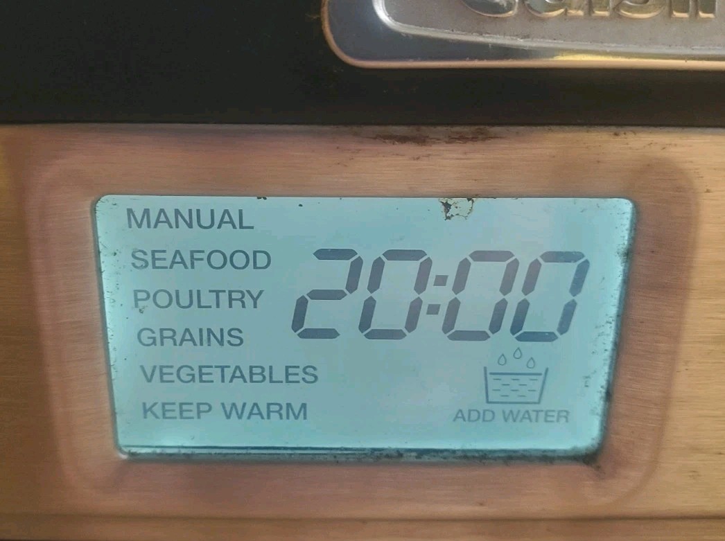 Cuisinart Cook Fresh Digital Glass Food Steamer STM-1000 Untested