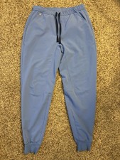 Men s FIGS Tansen Jogger Scrub Pants Technical Collection Medium Ceil Blue