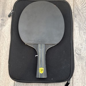 Killerspin Ping Pong Racket Paddle Black With Case
