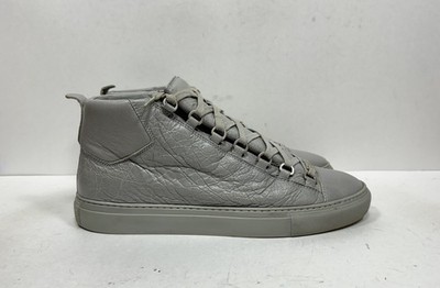 Купить balenciaga arena arenas silver high top mens sneakers shoes
