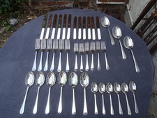 39 Pieces Stainless Steel Old English Cutlery 9 x Arthur Price & 30 x Unbranded