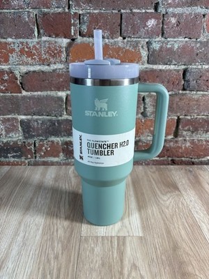 Stanley Stainless Steel H2.0 Flowstate Quencher Tumbler - 40 oz - Eucalyptus NEW