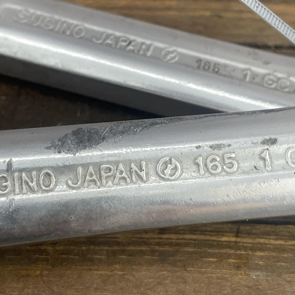 Vintage Sugino GT Crankset 165 mm Old School BMX 110BCD 5-Bolt Japan - Image 2 of 4
