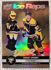 2023-24 Upper Deck MVP Ice Reps Gold #IR-6 Sidney Crosby / Iceburgh
