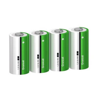 5000mAh Rechargeable NiMH C Cell Batteries 1300 Cycles C Cell Battery Pack