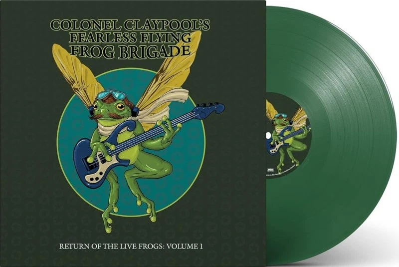 Les Claypool Frog Brigade Purple LP レコード Vintage Les Claypool