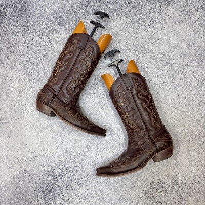 Buffalo Mens Western Cowboy Boots Goodyear Welted US10 UK9 EU43 28cm