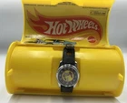 Vintage Hot Wheels Wrist Watch Mattel Swiss Movement w Original Case