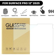 1/2 Pack Screen Protector for Microsoft Surface Pro 12" 2025 Tempered Glass Film