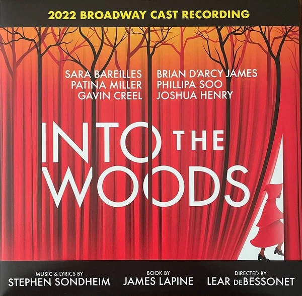 FACTORY SEALED: Into the Woods Broadway Cast Recording B&N Excl Gold Vinyl Recor Foto 2 de 4