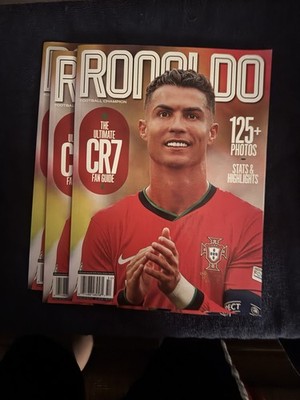 Cristiano Ronaldo The Ultimate CR7 Fan Guide Magazine 125 Photos Stats & More