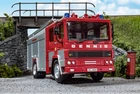 Oxford Diecast 1:76 Dennis RS Fire Appliance Mid Suffolk Light Railway 76DN008