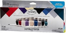 Testors Auto  Truck Finishing Acrylic Paint Set 9 Colors - Hobby and