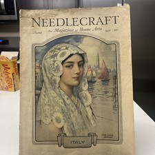 1931 JUNE NEEDLECRAFT MAGAZINE - JOHN EDWIN JACKSON - ITALY COVER - E 9927