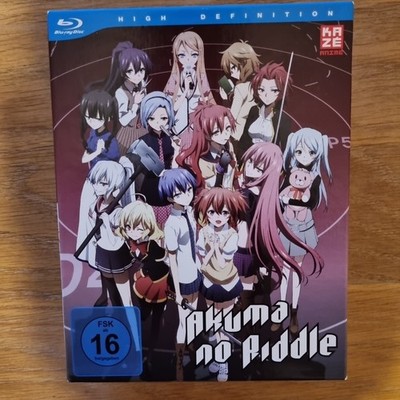Akuma No Riddle - Vol 1-4 Gesamtausgabe Sammelschuber - Blu-ray Anime Deutsch