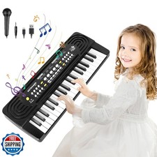Kids Toddler Toy Piano Keyboard, 37 Key Pianos for Kid Music Toys