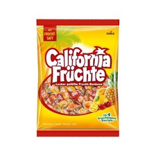 California Früchte – 1 x 1000g Vorratspackung – Gefüllte Bonbons mit Fruchtsaft
