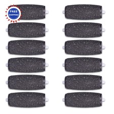 Replacement Roller Refill Heads for Amope Pedi Electronic Foot File 12 Pack