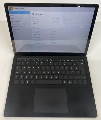 Microsoft Surface 5 13,5'' i5-1245U 16GB RAM - 256GB NVMe - Schwarz - Grade B UK