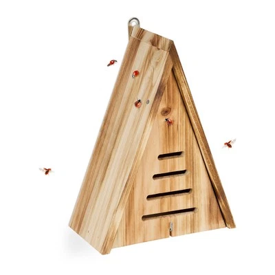 RELAXDAYS Casa per coccinelle hotel per coccinelle casa per insetti scatola per coccinelle casa per vermi auricolari