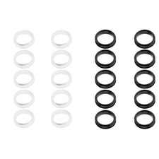 20 Pieces Barber Hair Scissors Finger Rings Grips Inserts -