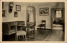 RPPC Living Room Weimar Germany vintage postcard a647